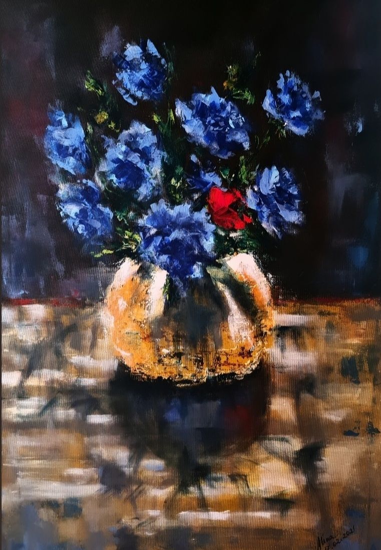 ArteDiAlina.com painting: can't hide love